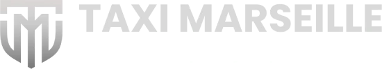 logo taxi marseille transport blanc